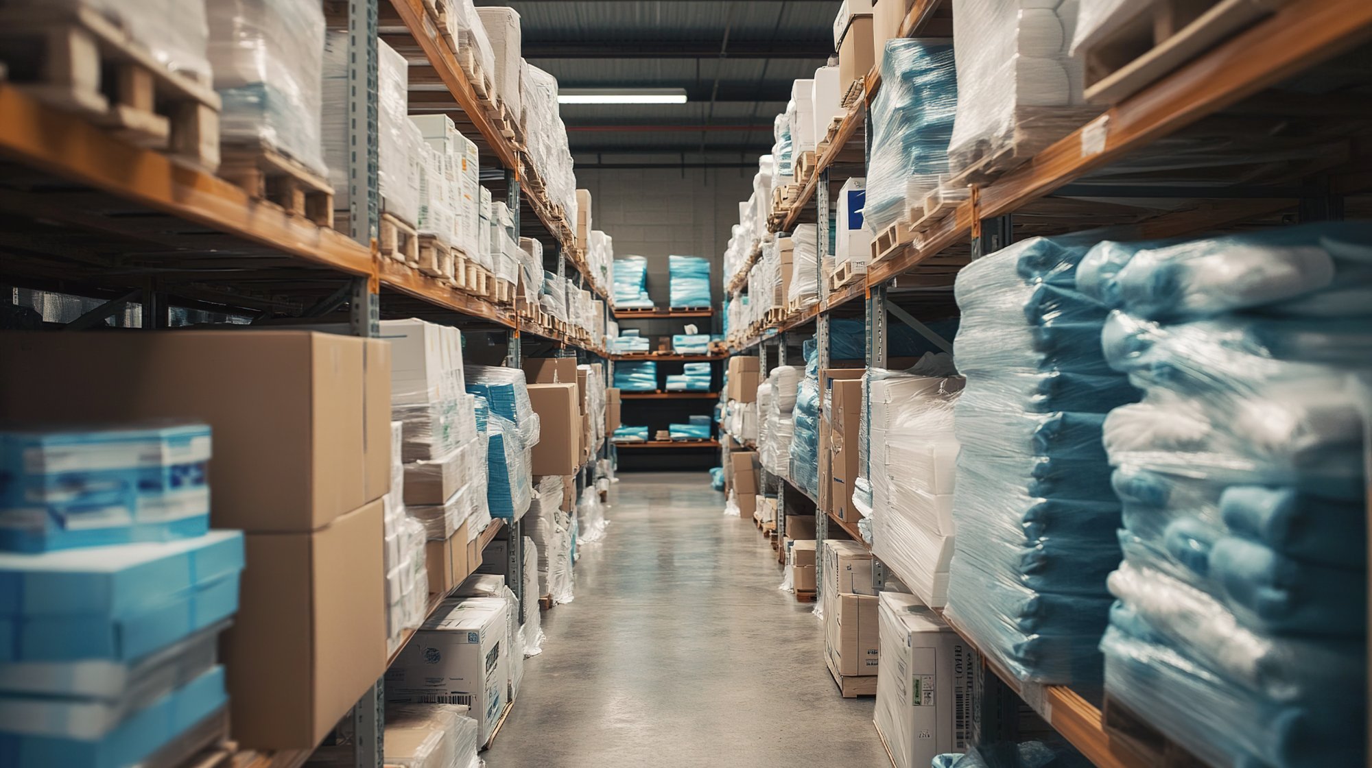 Medical PPE warehouse